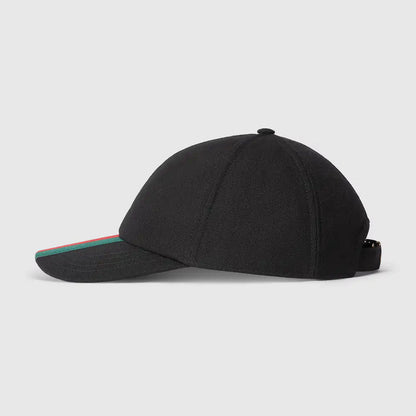 CASQUETTE GUCCI EN TOILE AVEC BANDE WEB