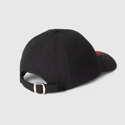 CASQUETTE GUCCI EN TOILE AVEC BANDE WEB