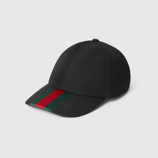 CASQUETTE GUCCI EN TOILE AVEC BANDE WEB