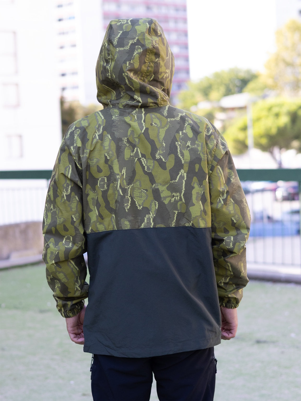 Columbia Spire Valley Novelty vert camouflage – vue de dos