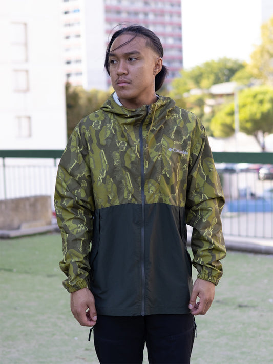 Columbia Spire Valley Novelty vert camouflage – vue de face
