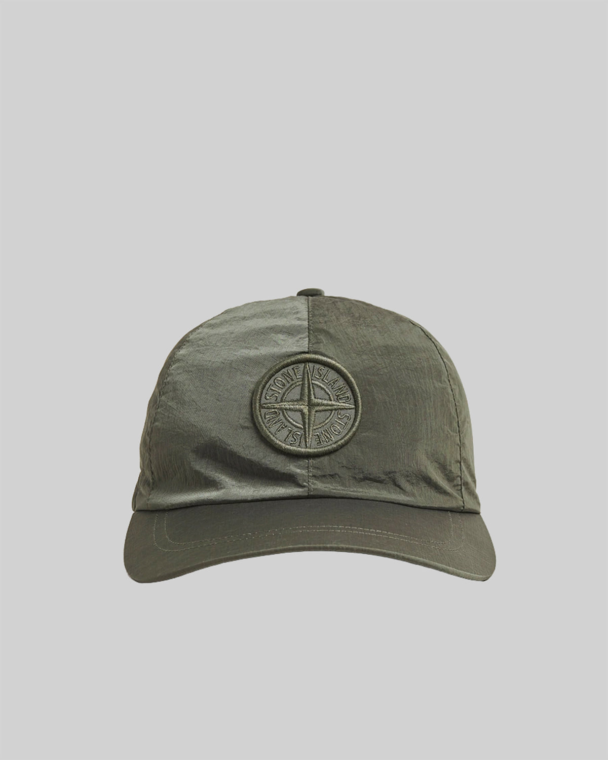 Casquette Stone Island verte – vue de face