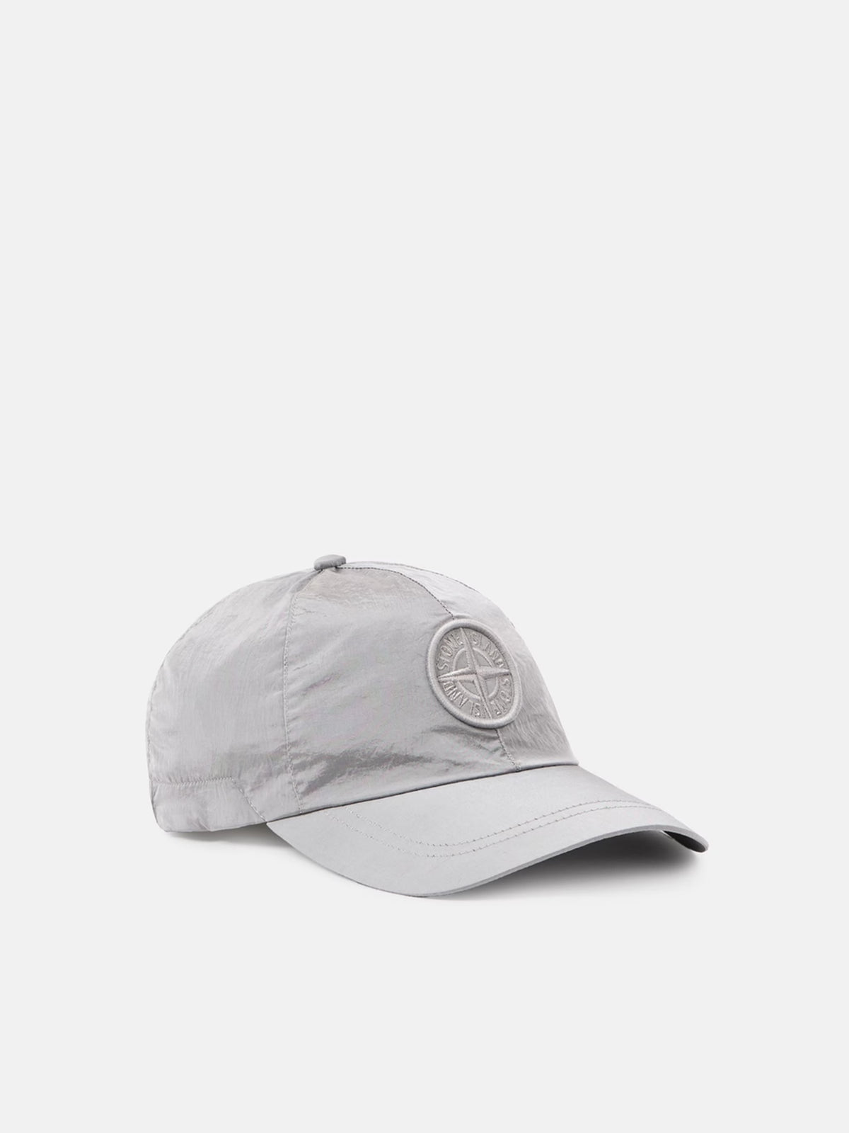 Casquette Stone Island grise – vue de face